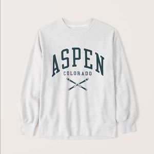 Womens Abercrombie “Aspen” Sweatshirt / size Small